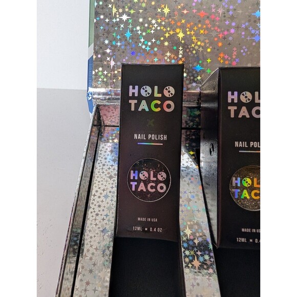 Halo Taco Frosted Nails 2020 Limited Collection Box Set New With Box 5 Colors - Picture 8 of 10